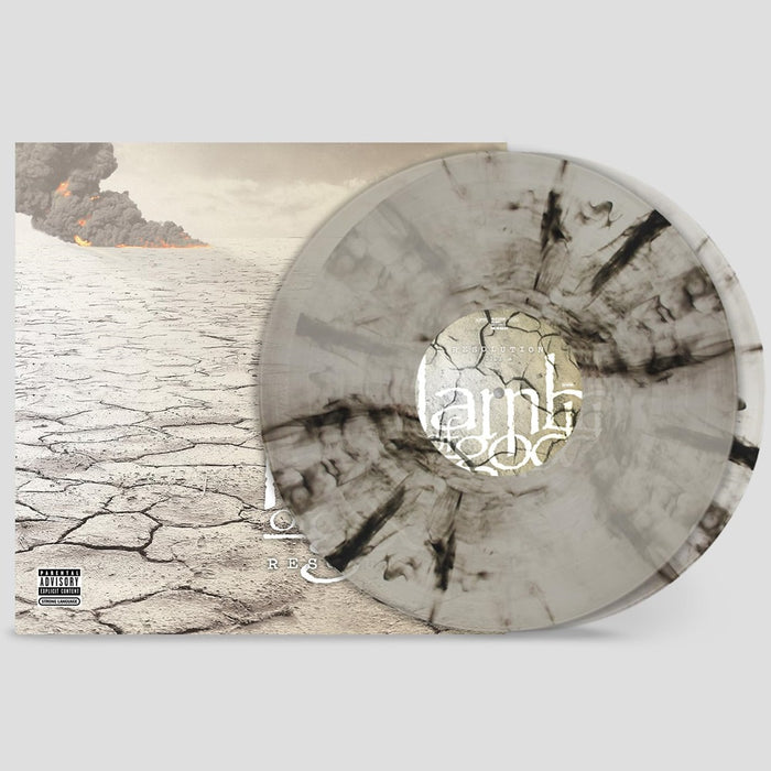 Lamb Of God Resolution Vinyl LP Natural Black Marble Colour 2024