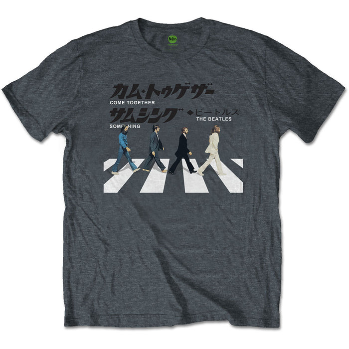 The Beatles Abbey Road Japanese Heather Grey X-Large T-Shirt