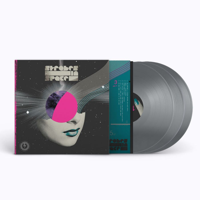 Strobes in Space (Indie Sleaze, Nu Rave & Future Disco 2000-2009) Vinyl LP Orbit Silver Colour 2025