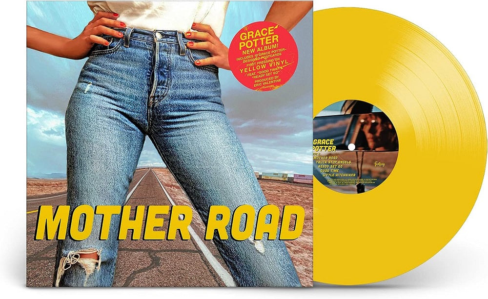 Grace Potter Mother Road Vinyl LP Yellow Colour 2023