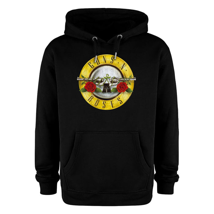 Guns N Roses Drum Amplified Black Medium Unisex Hoodie