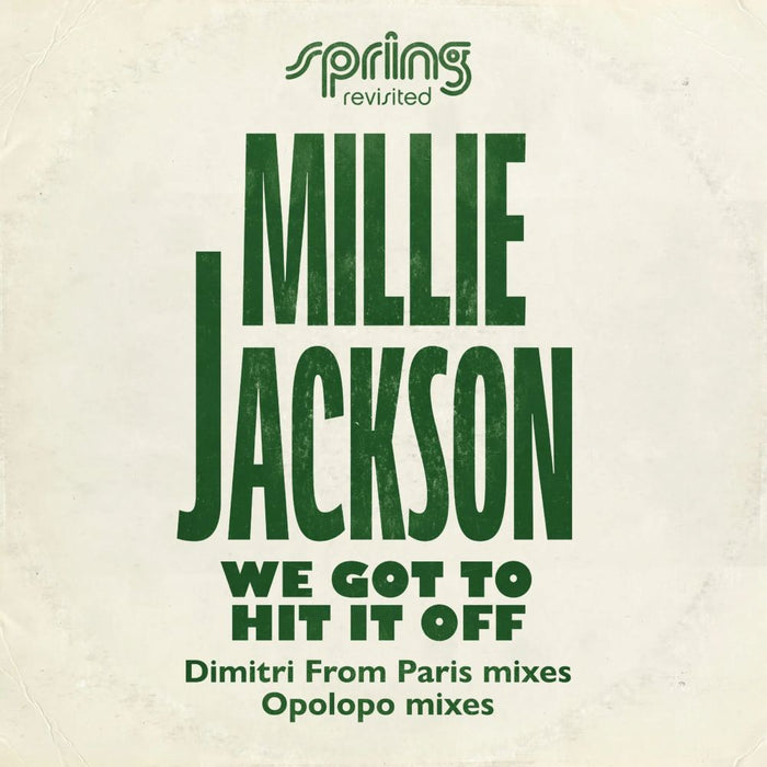 Millie Jackson We Got To Hit It Off (Dimitri From Paris & Opolop Mixes) Vinyl LP Indies 2025
