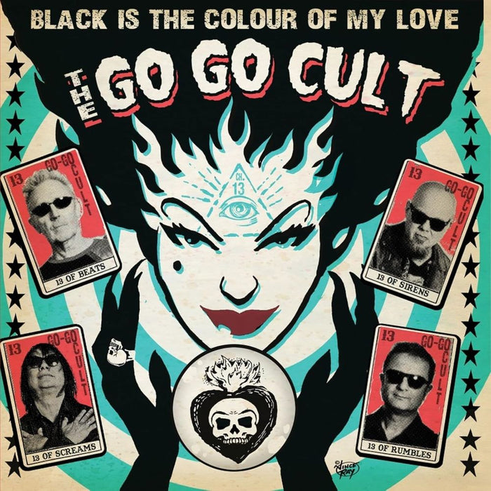 The Go Go Cult Black Is The Colour Of My Love Vinyl LP Red Colour Due Out 13/12/24