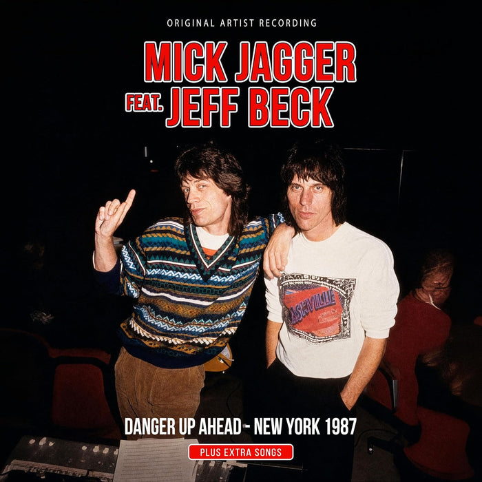 Mick Jagger feat. Jeff Beck Danger Up Ahead - New York 1987 Vinyl LP 2026