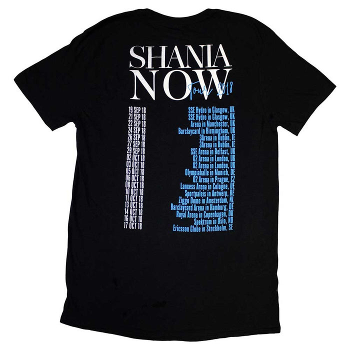 Shania Twain Tour 2018 Gloves Photo Black X-Large Unisex T-Shirt