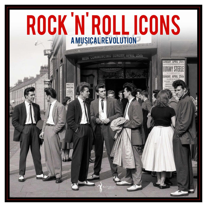 VARIOUS ARTISTS Rock 'N' Roll Icons: A Musical Revolution Vinyl LP Neon Pink Colour NAD 2026 Due Out 17/10/27