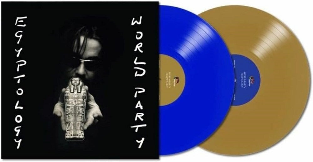 World Party Egyptology Vinyl LP Egyptian Blue and Gold Colour 2023