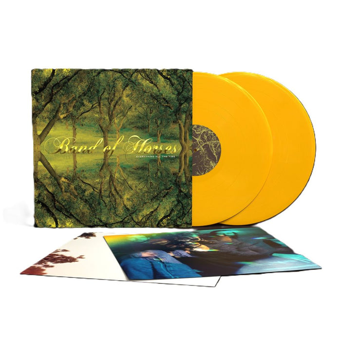 Band Of Horses Everything All The Time (20th Anniversary Edition) Vinyl LP Indies Opaque Yellow Colour Due Out 29/05/26