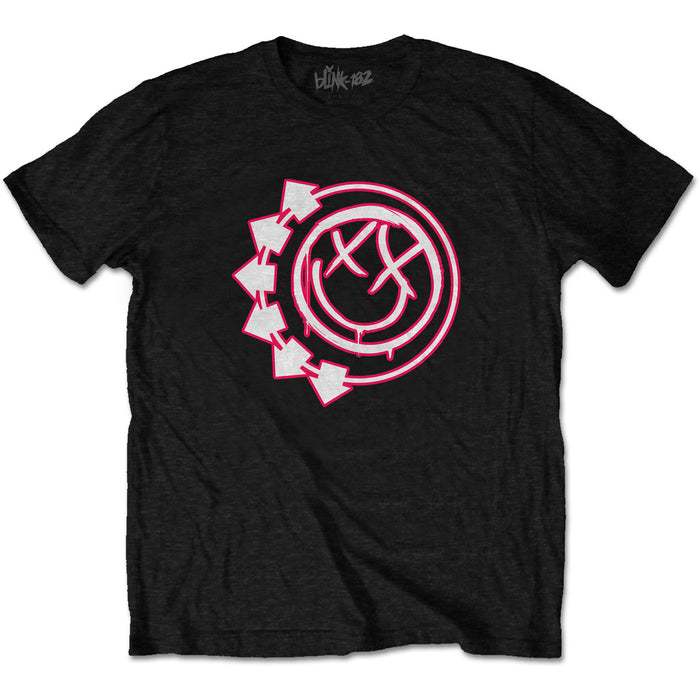 Blink 182 Six Arrow Smile Black Large Unisex T-Shirt