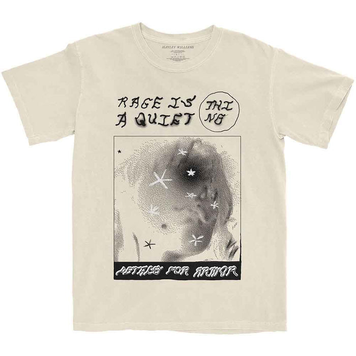 Hayley Williams Rage Natural XL Unisex T-Shirt