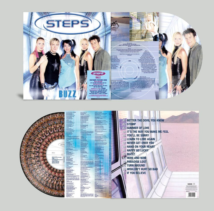 Steps Buzz Vinyl LP Zoetrope Picture Disc 2024