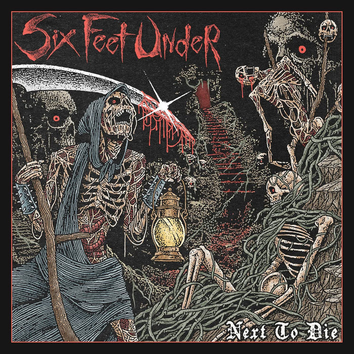 Six Feet Under Next to Die Vinyl LP Bone Brown Marbled Colour Due Out 24/04/26