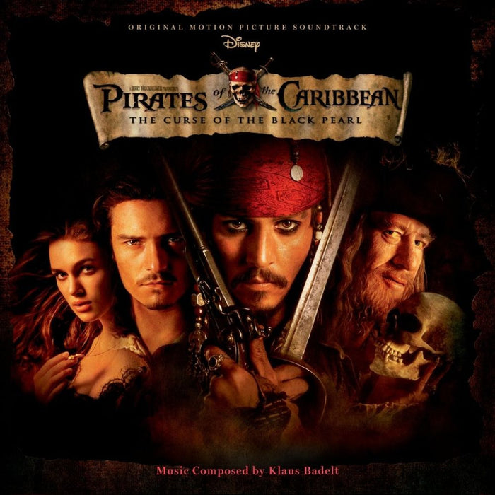 Pirates of the Caribbean: Curse of the Black Pearl Vinyl LP Black Ice Colour 2025