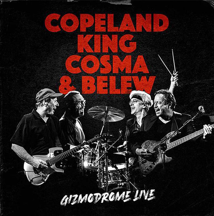 Copeland King Cosma & Belew Gizmodrome Live Vinyl LP Gatefold 2021