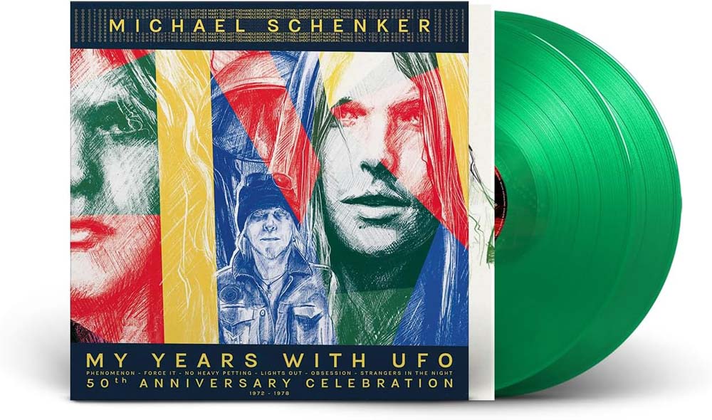 Michael Schenker My Years With Ufo Vinyl LP Transparent Green Colour 2024