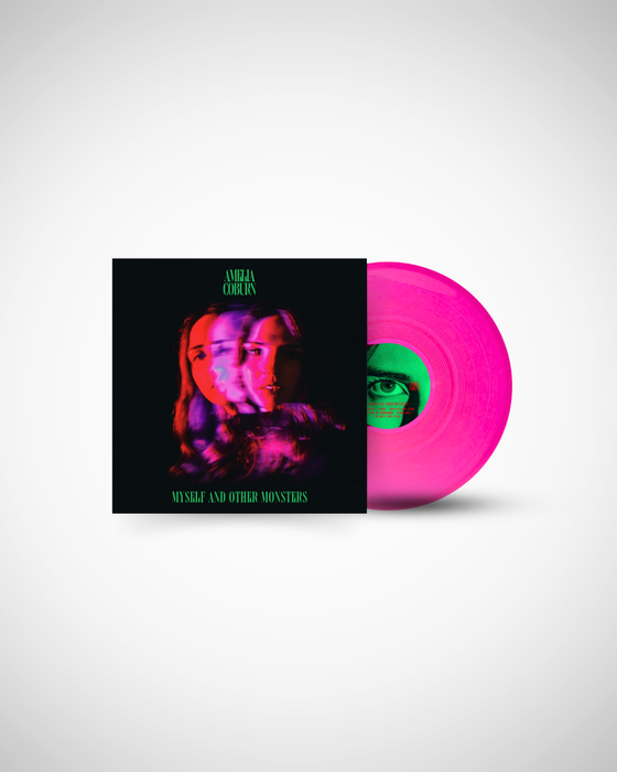 Amelia Coburn Myself And Other Monsters Vinyl LP Indies Toxic Pink Colour Due Out 05/03/27