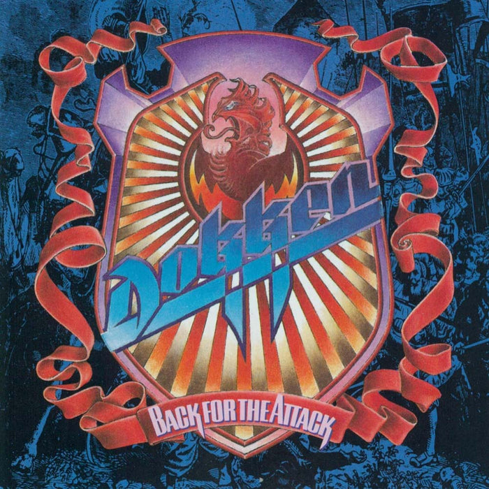 Dokken Back For The Attack Vinyl LP Magenta & Blue Colour Due Out 27/09/24