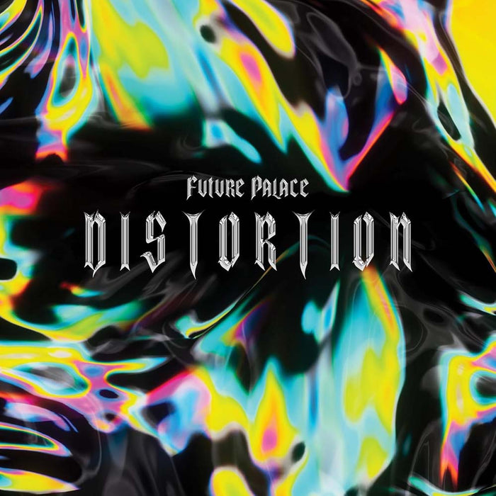 Future Palace Distortion Vinyl LP Twister w/Pink, Green, Turquoise & Transparent Yellow Colour 2024