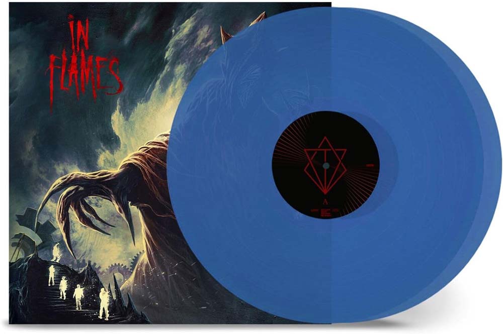 In Flames Foregone Vinyl LP Transparent Blue 2025