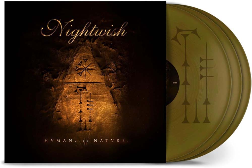 Nightwish Human. :Ii: Nature. Vinyl LP Solid Gold Colour 2024