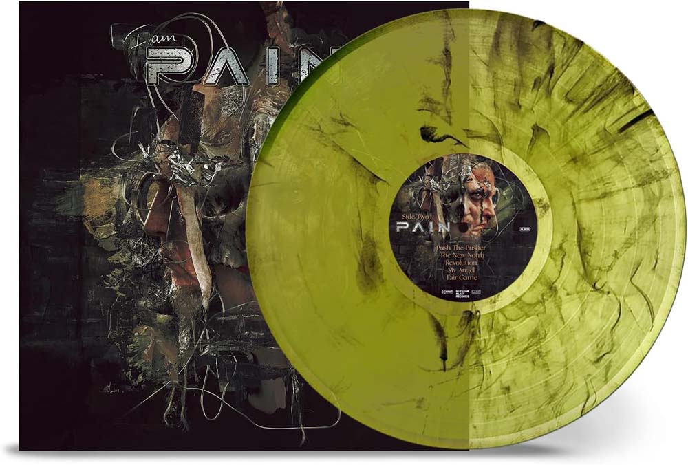 Pain I Am Vinyl LP Transparent Yellow & Green w/Black Marble Colour 2024