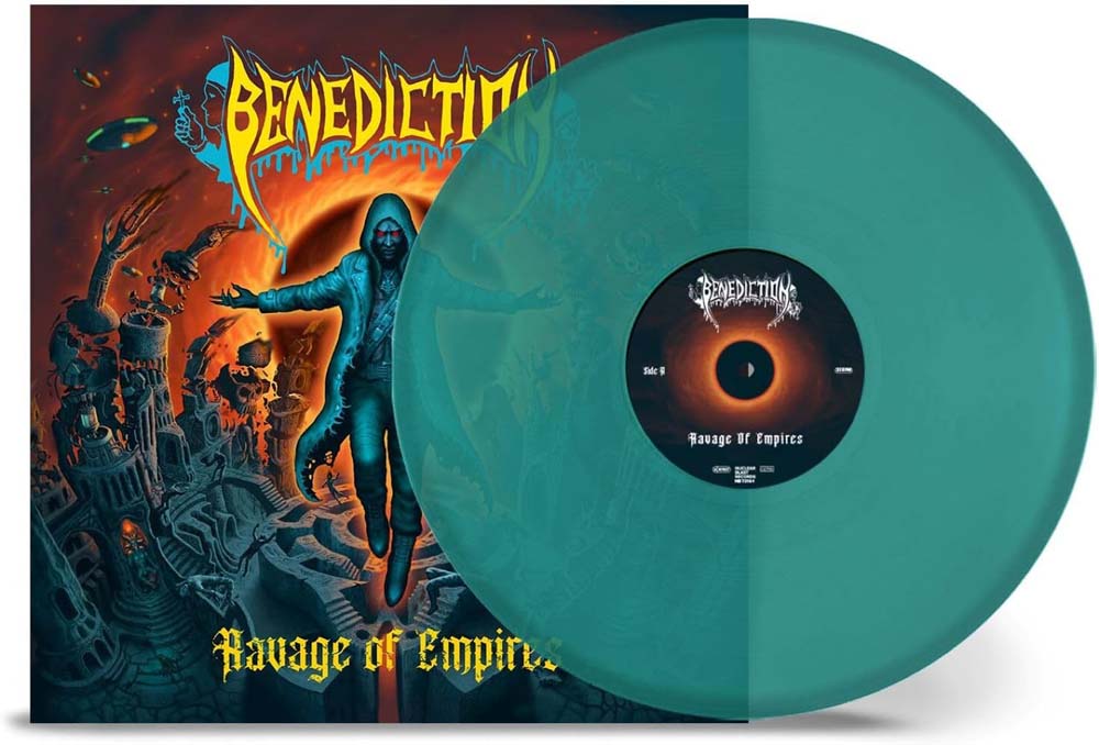 Benediction Ravage Of Empires Vinyl LP Petrol Green Colour 2025