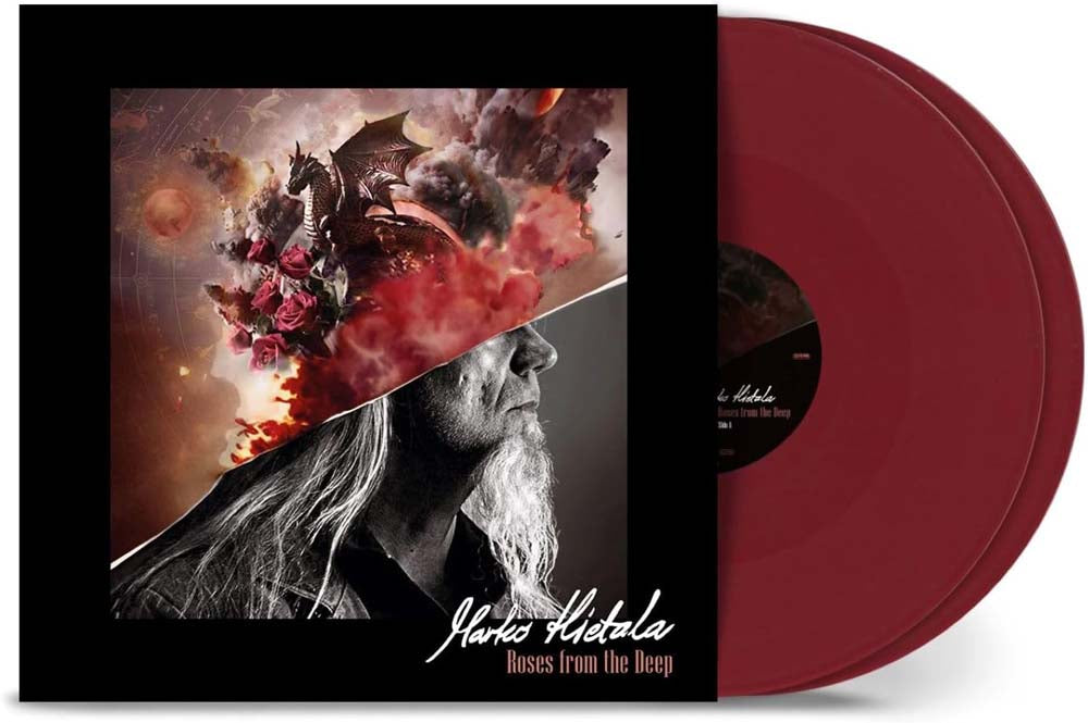 Marko Hietala Roses From The Deep Vinyl LP Oxblood Colour Due Out 07/02/25