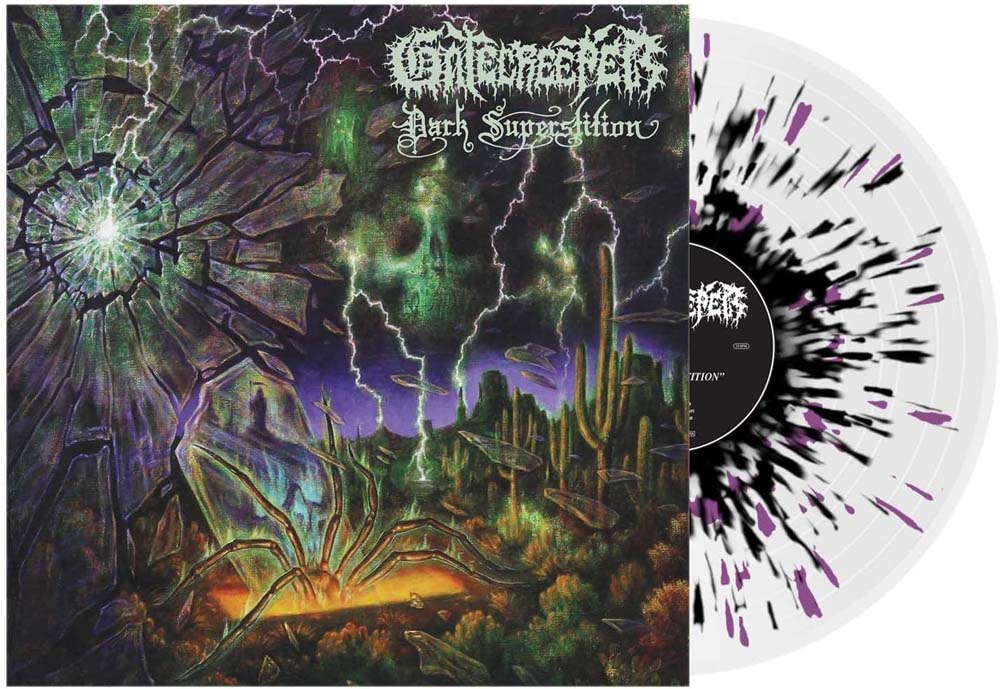Gatecreeper Dark Superstition Vinyl LP Clear, Black & Purple Splatter Colour 2024