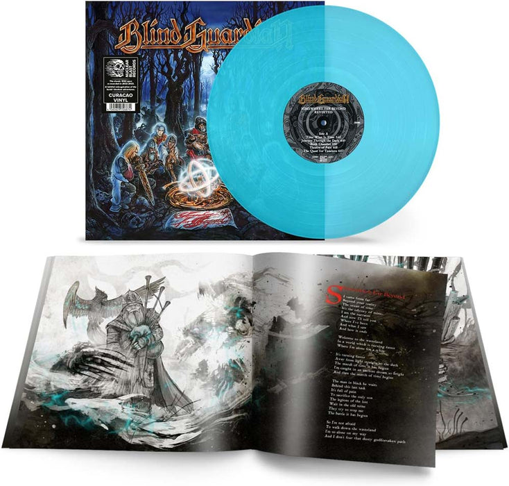 Blind Guardian Somewhere Far Beyond Revisited Vinyl LP Transparent Curacao Blue Colour 2024