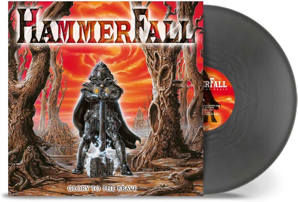 Hammerfall Glory To The Brave Vinyl LP Silver Colour 2024