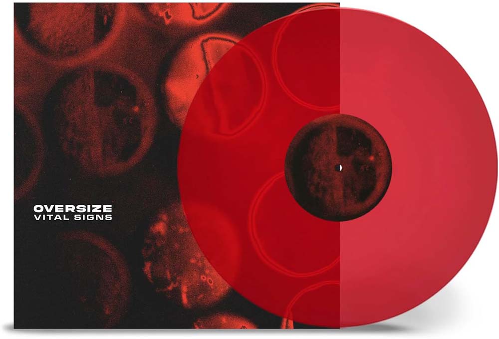 Oversize Vital Signs Vinyl LP Transparent Red Colour 2025