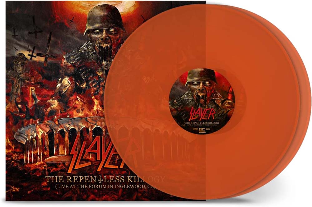 Slayer The Repentless Killogy  Vinyl LP Transparent Orange Colour 2025