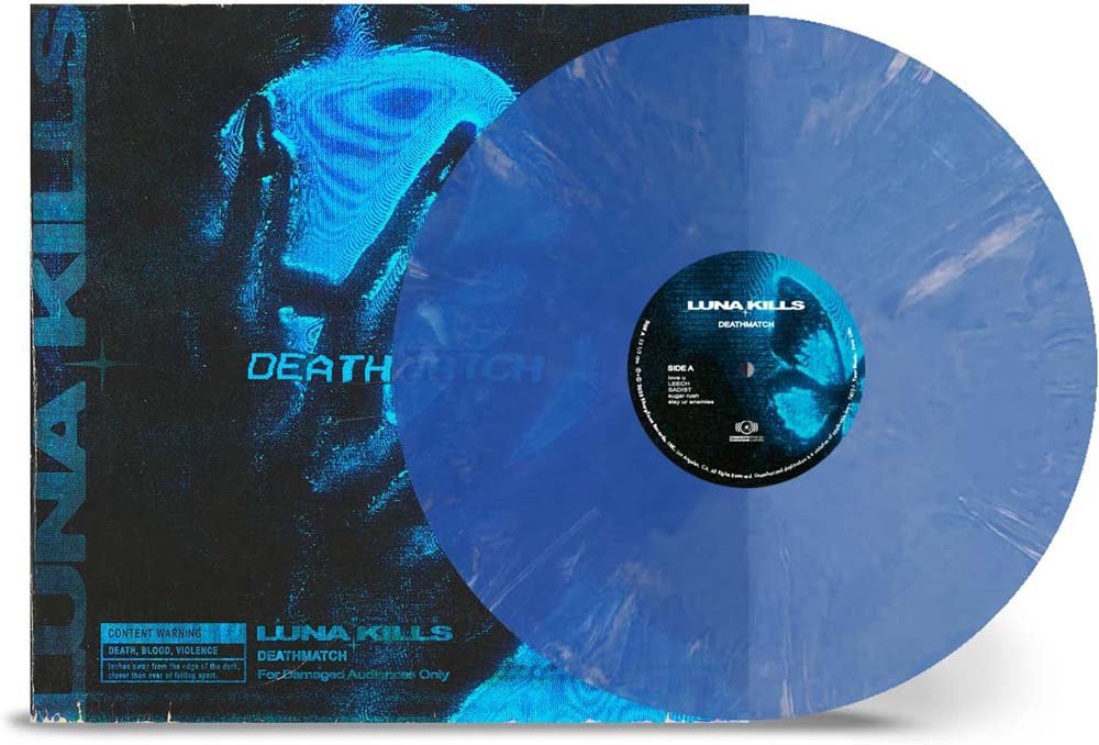 Luna Kills Deathmatch Vinyl LP Transparent Blue/White Marble Colour 2025
