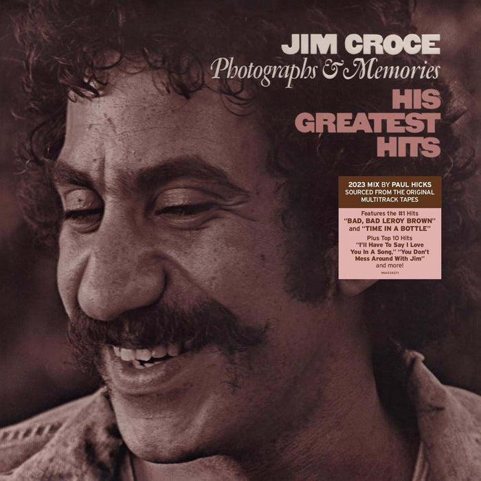 Jim Croce Photographs & Memories: His Greatest Hits (2023 Remix) Vinyl LP 2024