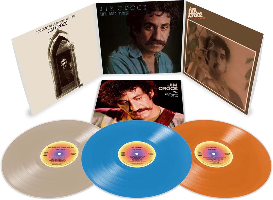 Jim Croce The Definitive Croce Vinyl LP 3 Colour 2025