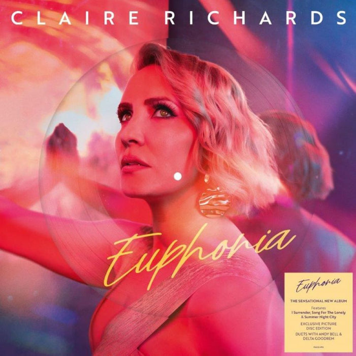 Claire Richards Euphoria Vinyl LP Picture Disc 2023