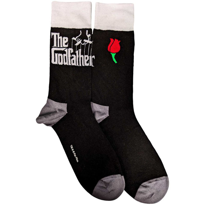 The Godfather Unisex Ankle Socks: Logo White (Uk Size 7 - 11)