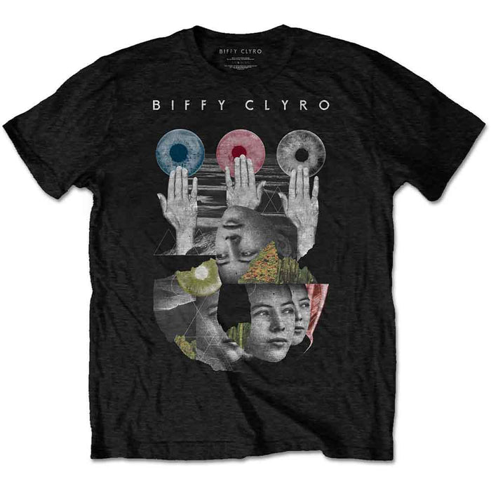 Biffy Clyro Hands Black X-Large Unisex T-Shirt