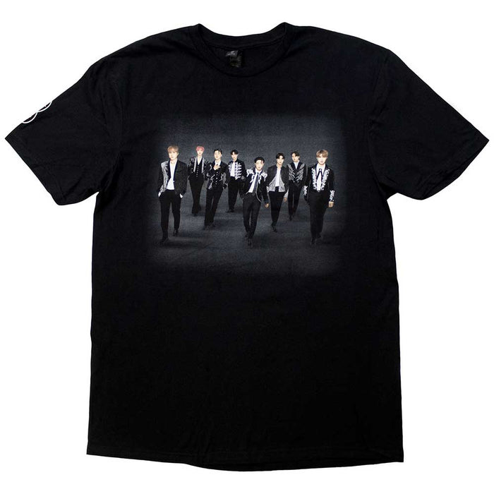 ATEEZ Fellowship Tour Euro Photo Black Large Unisex T-Shirt