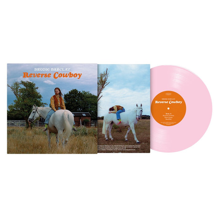 Brodie Barclay Reverse Cowboy 10" Vinyl EP Pink Colour 2025