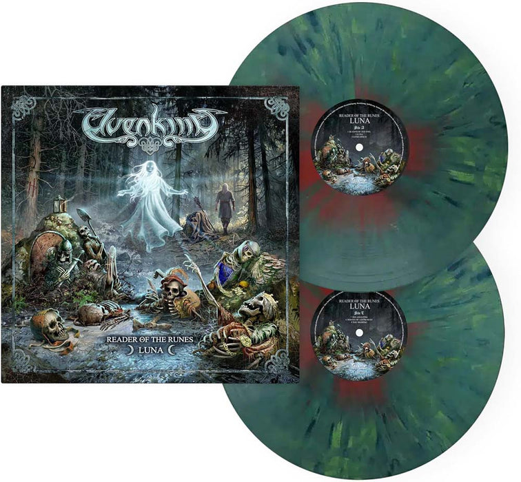 Elvenking Reader Of The Runes Luna Vinyl LP Splatter Colour 2025