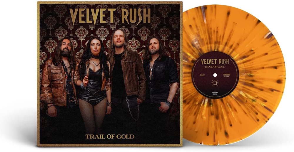 Velvet Rush Trail Of Gold Vinyl LP Orange, Gold & Black Splatter 2025