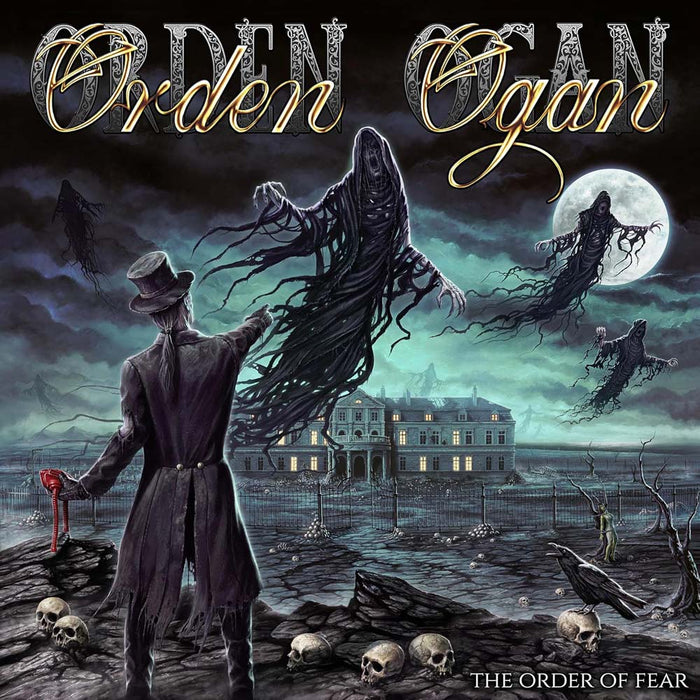 Orden Ogan The Order Of Fear Vinyl LP Clear Turquoise Colour 2024