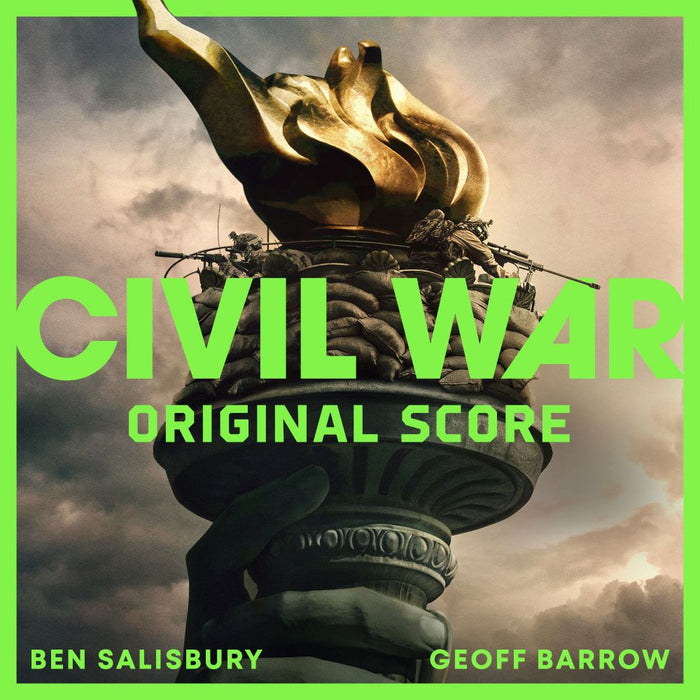 Ben Salisbury & Geoff Barrow Civil War (Original Score) Vinyl LP Neon Green Colour 2024