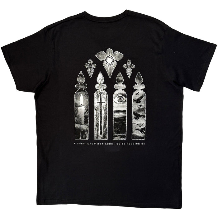 Bad Omens Stained Glass Black Medium T-Shirt