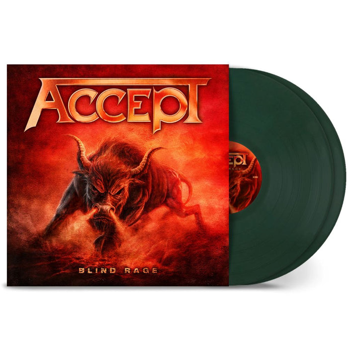 Accept Blind Rage Vinyl LP Dark Green Colour 2025