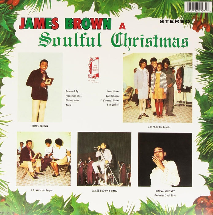 James Brown Soulful Christmas Vinyl LP 2014