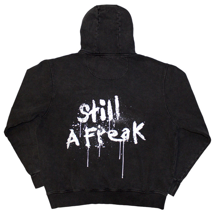 Korn Doll Still A Freak Stone Wash Charcoal Grey XX-Large Hoodie