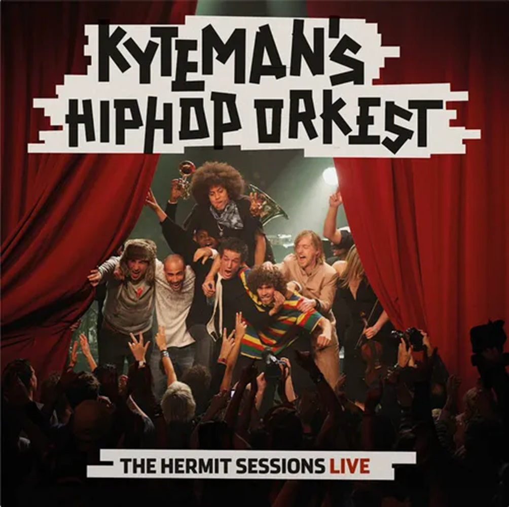 Kyteman's Hiphop Orkest The Hermit Sessions Live Vinyl LP Silver Colou ...