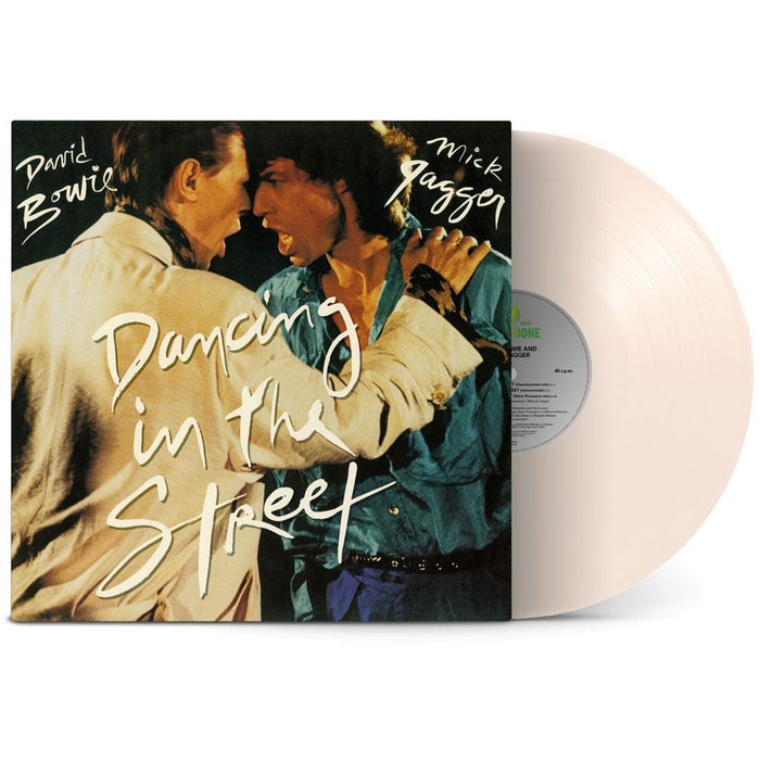 David Bowie & Mick Jagger Dancing in the Street 12" Vinyl EP White Colour 2025